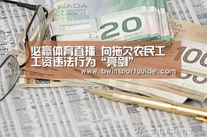 必赢体育直播_向拖欠农民工工资违法行为“亮剑”(图2) 必赢亚洲